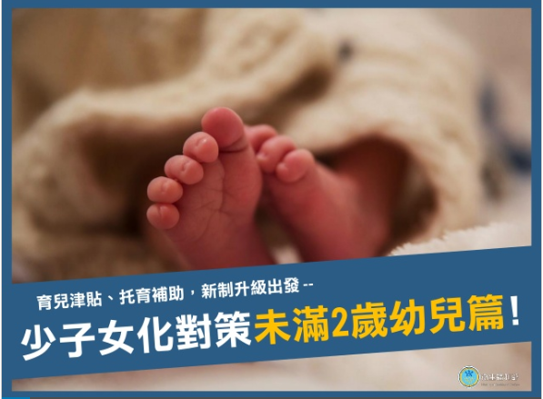 [衛生福利部]《未滿2歲幼兒-托育準公共化及育兒津貼》懶人包
